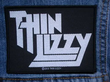 THIN LIZZY…  Official Woven Patch  (classic rock)   Ireland   (1547)