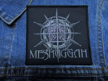 MESHUGGAH  Official Woven Patch  (experimental metal)   (515)