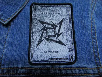 METALLICA…  Official Woven Patch  (thrash metal)   U.S.A   (2426)