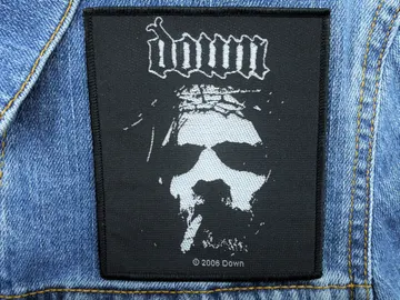 DOWN…  Official Woven Patch (nu metal)   U.S.A.   (007)