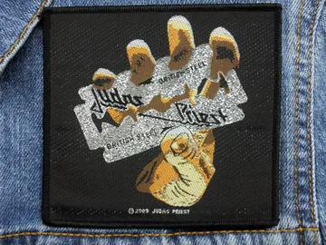 JUDAS PRIEST…  Official Woven Patch  (nwobhm)    U.K   (218)
