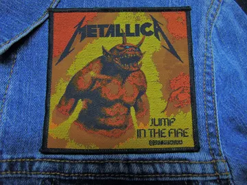 METALLICA…  Official Woven Patch  (thrash metal)    U.S.A   (1943)
