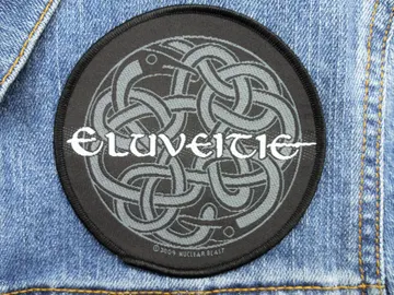 ELUVEITIE…  Official Woven Patch  (folk metal)    Sweden   (745)