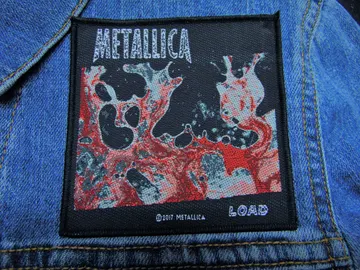 METALLICA… Official Woven Patch  (thrash metal)   U.S.A   (1518)
