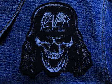 SLAYER…  Official Woven Patch  (thrash metal)    U.S.A   (2184)
