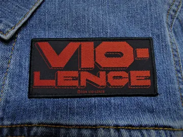 VIO-LENCE…  Official Woven Patch  (thrash metal)    U.S.A   (4105)