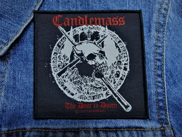 CANDLEMASS…  Official Woven Patch  (doom metal)    Sweden   (4038)