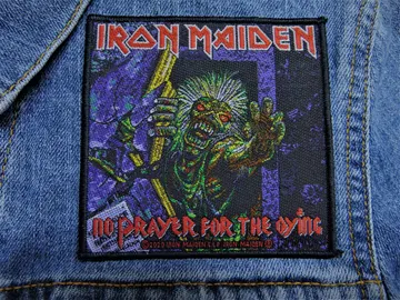 IRON MAIDEN…  Official Woven Patch  (nwobhm)    U.K   (3890)