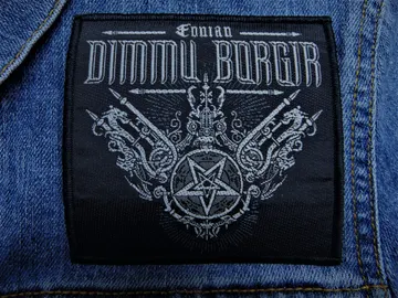 DIMMU BORGIR…  Official Woven Patch (symphonic black)    Norway   (408)