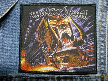 MOTORHEAD…  Official Woven Patch  (nwobhm)    U.K   (225)