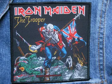 IRON MAIDEN…  Official Woven Patch  (nwobhm)    U.K   (302)