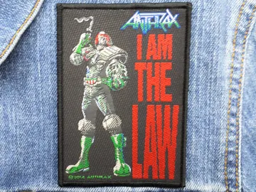ANTHRAX…  Official Woven Patch (thrash metal)    U.S.A   (1517)