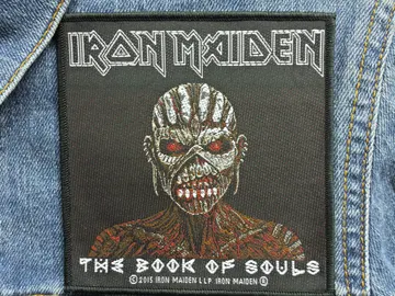 IRON MAIDEN…  Official Woven Patch  (nwobhm)    U.K   (1206)