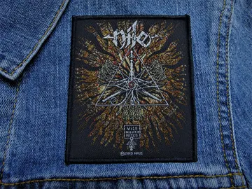 NILE…  Official Woven Patch (death metal)    U.S.A   (RAZAMATAZ107)