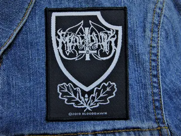 MARDUK…  Official Woven Patch (black metal)    Sweden   (1594)