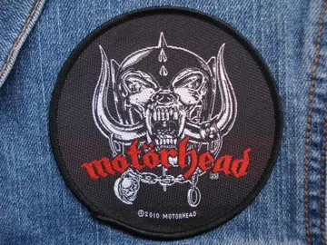 MOTORHEAD…  Official Woven Patch  (nwobhm)    U.K   (119)