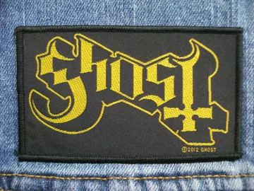 GHOST…  Official Woven Patch  (heavy rock)    Sweden   (912)