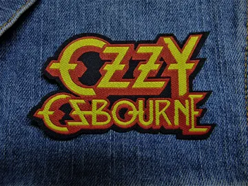 OZZY OSBOURNE…  Official Woven Patch  (heavy metal)   U.K   (443)