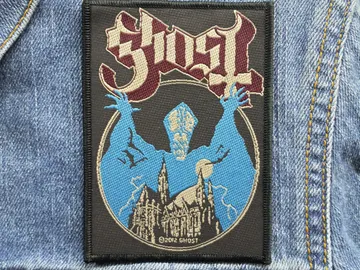 GHOST…  Official Woven Patch  (heavy rock)    Sweden   (1583)