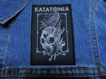 KATATONIA  Official Woven Patch  (gothic doom)   (1769)