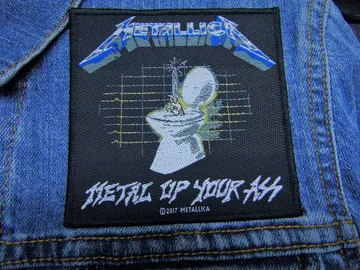 METALLICA…  Official Woven Patch  (thrash metal)    U.S.A   (3400)