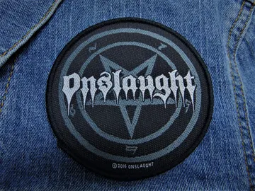 ONSLAUGHT…  Official  Woven Patch  (thrash metal)   U.K   (4115)