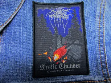 DARKTHRONE…  Official Woven Patch  (black metal)    Norway   (2180)