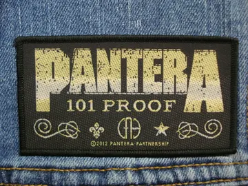 PANTERA…  Official Woven Patch  (homeboy metal)    U.S.A   (1750)