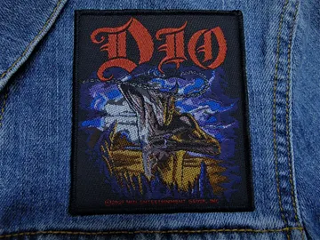 DIO…  Official Woven Patch  (heavy metal)   U.S.A   (2908)