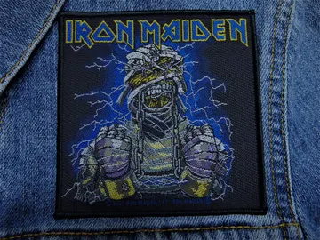 IRON MAIDEN…  Official Woven Patch  (nwobhm)    U.K   (2170)