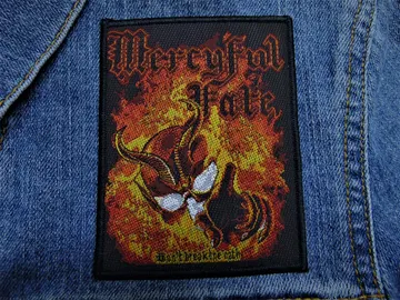MERCYFUL FATE…  Official Woven Patch  (heavy metal)   Denmark   (4096)