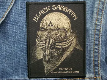 BLACK SABBATH…  Official Woven Patch  (nwobhm)    U.K   (1581)