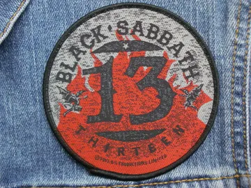 BLACK SABBATH…  Official Woven Patch  (nwobhm)    U.K   (1747)