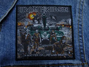 IRON MAIDEN…  Official Woven Patch  (nwobhm)    U.K   (766)