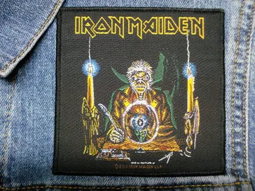 IRON MAIDEN…  Official Woven Patch  (nwobhm)    U.K   (708)