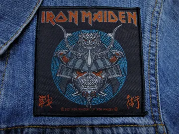 IRON MAIDEN…  Official Woven Patch  (nwobhm)   (2226)