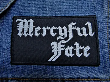 MERCYFUL FATE…  Official Woven Patch  (heavy metal)   Denmark   (3934)