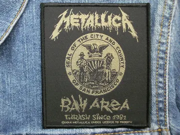METALLICA…  Official Woven Patch  (thrash metal)    U.S.A   (1739)