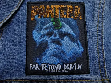 PANTERA…  Woven Official Patch  (homeboy metal)    U.S.A   (2787)