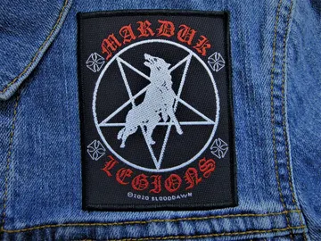 MARDUK…  Official Woven Patch (black metal)    Sweden   (3580)