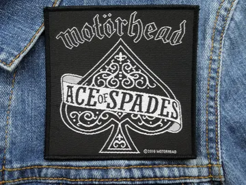 MOTORHEAD…  Official Woven Patch  (nwobhm)    U.K   (618)