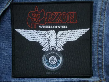 SAXON…  Official Woven Patch (nwobhm)    U.K   (1587)