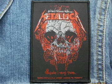METALLICA…  Official Woven Patch  (thrash metal)    U.S.A   (1738)
