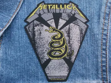 METALLICA…  Official Woven Patch  (thrash metal)   U.S.A   (1735)