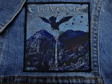 ELUVEITIE…  Official Woven Patch  (folk metal)   Sweden   (RAZAMATAZ017)