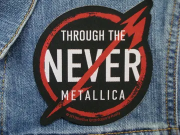 METALLICA…  Official Woven Patch  (thrash metal)    U.S.A   (1695)