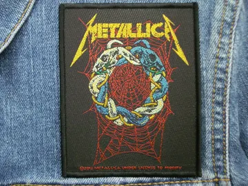 METALLICA…  Official Woven Patch  (thrash metal)    U.S.A   (1733)