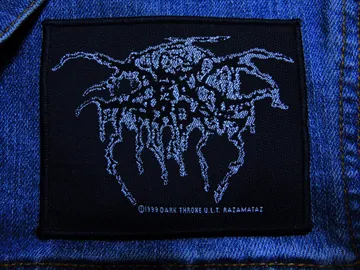DARKTHRONE…  Official Woven Patch  (black metal)    Norway   (1070)