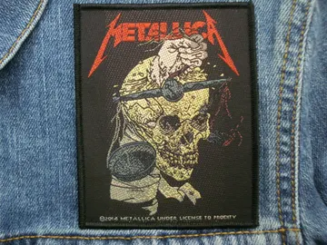 METALLICA…  Official Woven Patch  (thrash metal)    U.S.A   (1545)
