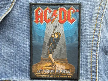 AC/DC  Official Woven Patch  (classic rock)   (1867)